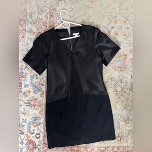 Helmut Lang Black Garment with Zipper Detail